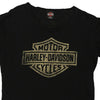 Vintage black Harley Davidson T-Shirt - womens large