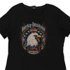 Vintage black Harley Davidson T-Shirt - womens large