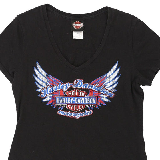 Vintage black Harley Davidson T-Shirt - womens large