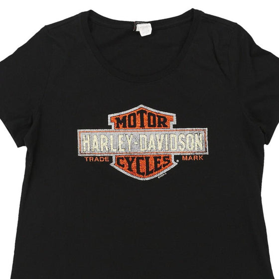 Vintage black Harley Davidson T-Shirt - womens x-large