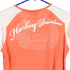 Vintage orange Harley Davidson T-Shirt - womens large