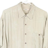 Vintage beige Moda Campia Moda Hawaiian Shirt - mens x-large