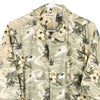 Vintage green Porcini Hawaiian Shirt - mens x-large