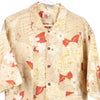 Vintage beige No Problem Hawaiian Shirt - mens large