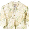 Vintage beige Aloha Hut Hawaiian Shirt - mens medium