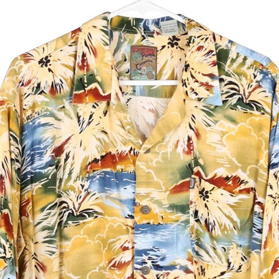 Vintage multicoloured Pineapple Collection Hawaiian Shirt - mens x-large