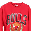 Vintage red Chicago Bulls Mitchell & Ness Sweatshirt - mens small