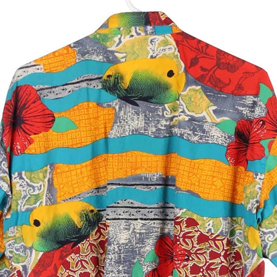 Vintage multicoloured Gottex Hawaiian Shirt - mens medium