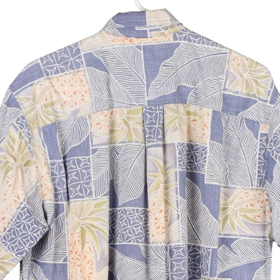 Vintage blue Cooke Street Hawaiian Shirt - mens large