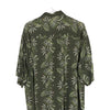 Vintage green Puritan Hawaiian Shirt - mens large