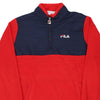 Vintage red Fila Fleece - mens medium