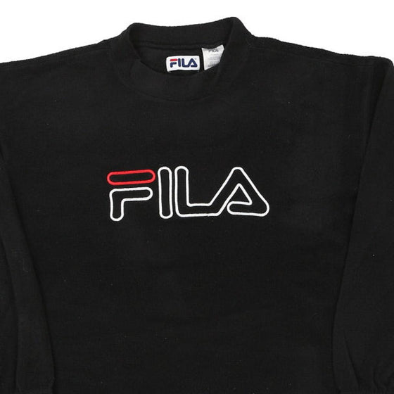 Vintage black Fila Fleece - mens large