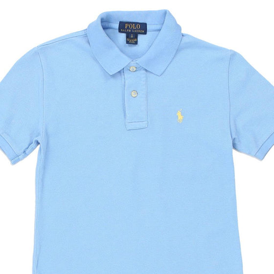 Vintage blue Age 8 Ralph Lauren Polo Shirt - boys small