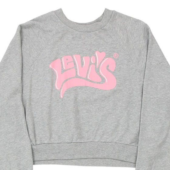 Vintage grey Age 10 Levis Sweatshirt - girls x-small