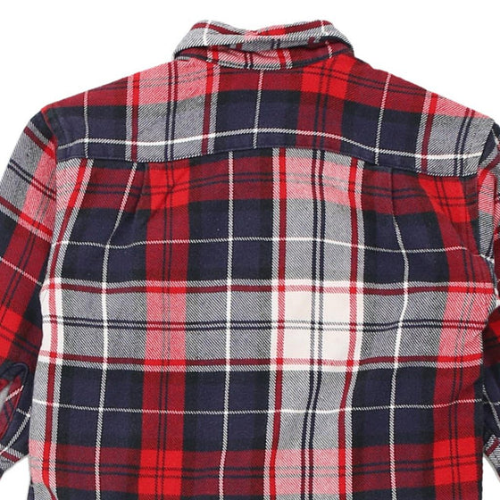 Vintage red Age 3 Tommy Hilfiger Flannel Shirt - boys x-small