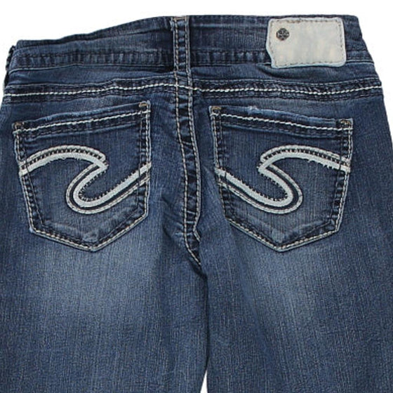 Vintage blue Age 10 Silver Jeans - girls 28" waist