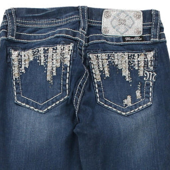 Vintage blue Age 12 Miss Me Jeans - girls 24" waist