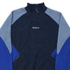 Vintage navy Adidas Fleece - mens medium