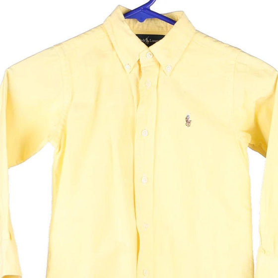 Vintage yellow Age 4 Ralph Lauren Shirt - boys medium