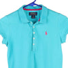 Vintage blue Age 6 Ralph Lauren Polo Shirt - girls x-large