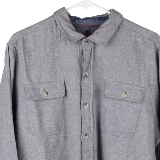 Vintage grey Woolrich Overshirt - mens x-large