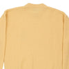 Vintage yellow Trussardi Jumper - mens medium