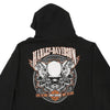 Vintage black Harley Davidson Hoodie - mens x-large