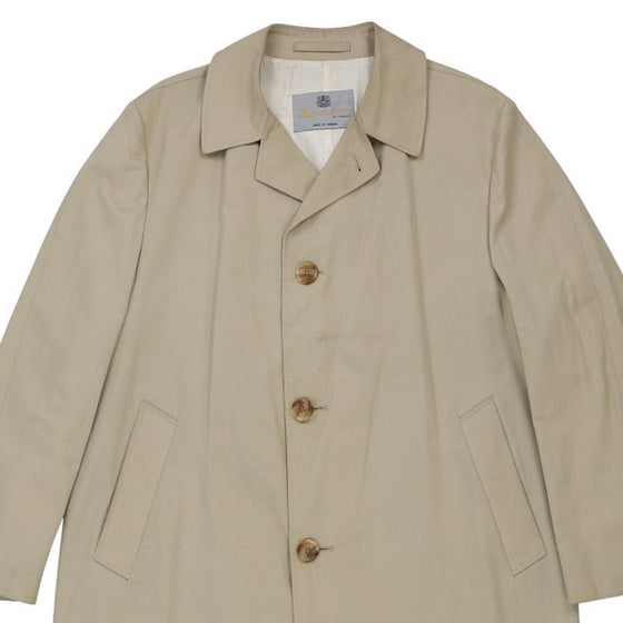 Vintage beige Aquascutum Trench Coat - mens x-large