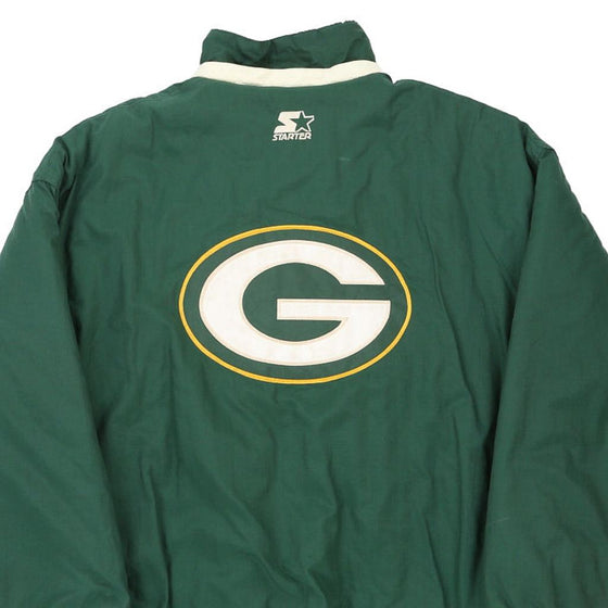 Vintage green Green Bay Packers Starter Jacket - mens large