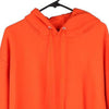 Vintage orange Champion Hoodie - mens x-large