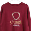 Vintage burgundy Southern Illinois University Jansport Sweatshirt - mens large