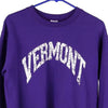 Vintage purple Vermont Gildan Sweatshirt - mens small