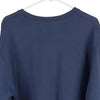 Vintage navy Fruit Of The Loom Sweatshirt - mens x-large