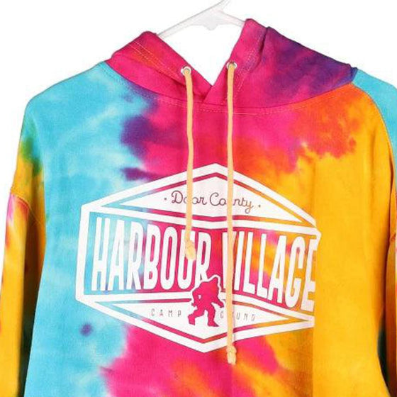 Vintage multicoloured Harbour Village Mv Sport Hoodie - mens medium