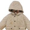 Vintage beige Age 2  Burberry Puffer - girls x-small