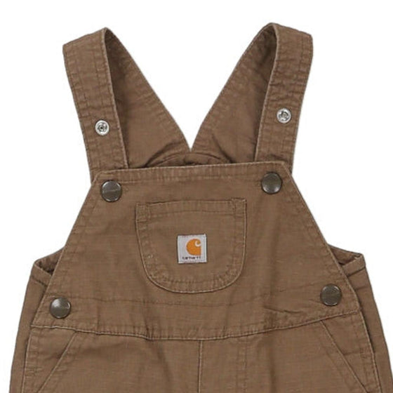 Vintage brown Age 12 Months Carhartt Dungarees - boys 20" waist