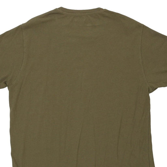 Vintage khaki Avirex T-Shirt - mens xx-large