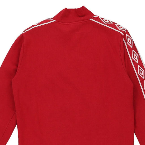 Vintage red Umbro Zip Up - mens x-large