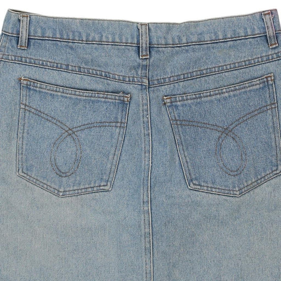 Vintage blue Blumarine Denim Skirt - womens 31" waist