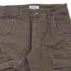 Vintage khaki Frankie Garage Cargo Trousers - womens 31" waist