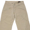 Vintage beige Virus Trousers - mens 32" waist