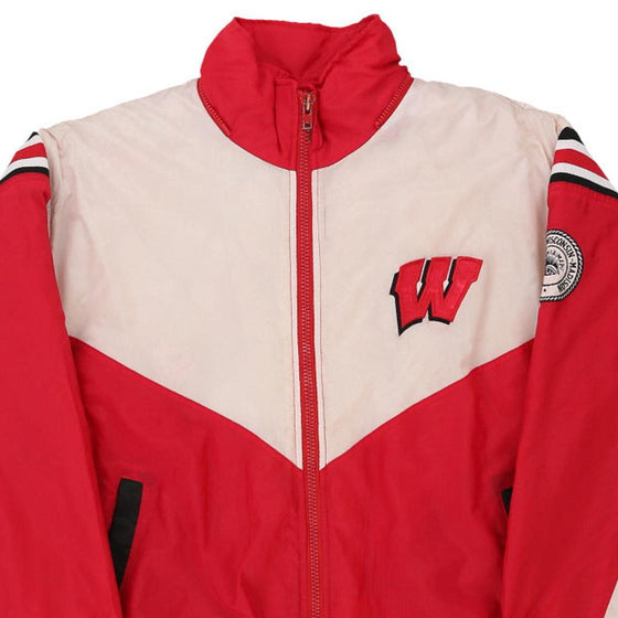 Vintage red Wisconsin Badgers Pro Player Jacket - mens x-large