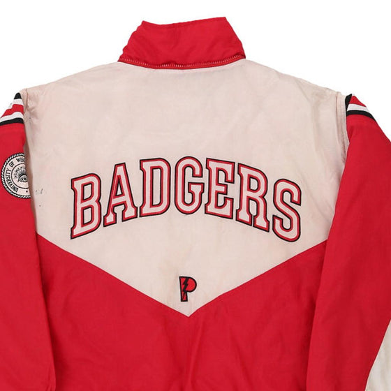 Vintage red Wisconsin Badgers Pro Player Jacket - mens x-large