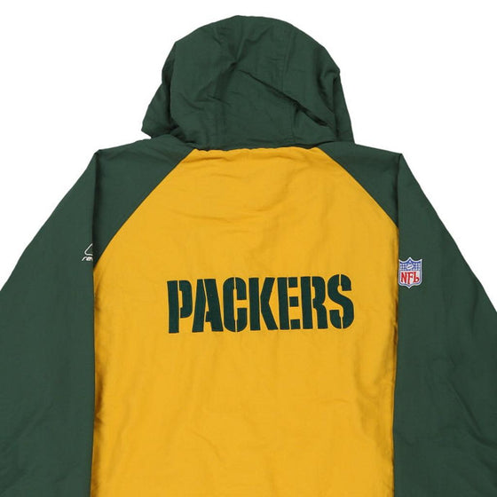 Vintage yellow Green Bay Packers Reebok Jacket - mens xx-large