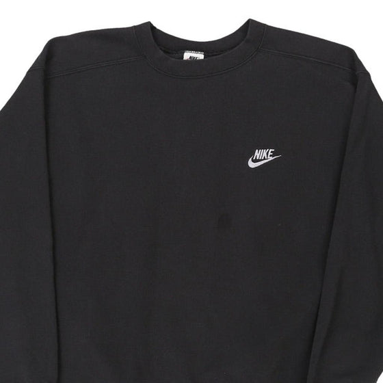 Vintage black Nike Sweatshirt - mens large