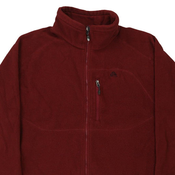 Vintage burgundy Nike Acg Fleece - mens x-large