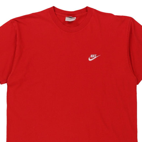 Vintage red Nike T-Shirt - mens large