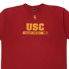 Vintage burgundy USC Trojan Football Nike T-Shirt - mens x-large