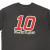 Vintage black Single Stitch Parker #10 Hanes T-Shirt - mens xx-large