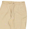 Vintage beige Penny Trousers - womens 28" waist